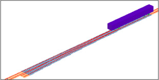 図１ 分岐器走行シミュレーションモデル
