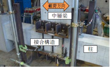 図5　中層梁の接合構造