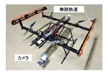 図８　付着走行用UAV